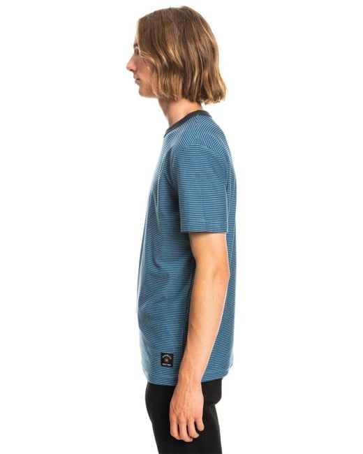 Quiksilver T-Shirt Butler in Blue für Herren