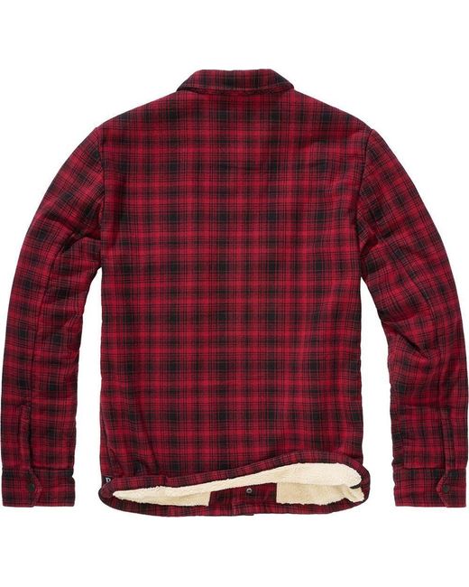 BRANDIT Fleecejacke Classic Sherpa Jacket in Red für Herren