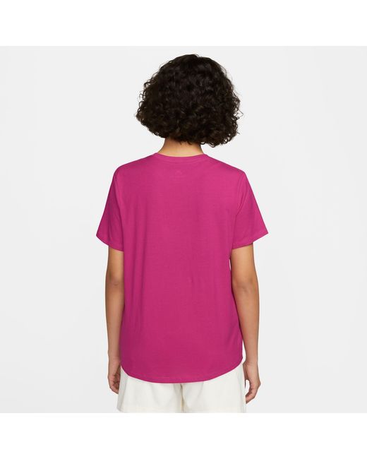 Nike Pink ESSENTIALS WOMEN'S LOGO T-SHIRT