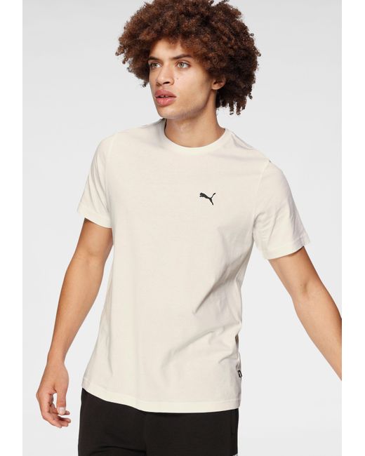 PUMA T-Shirt BETTER ESSENTIALS TEE in White für Herren