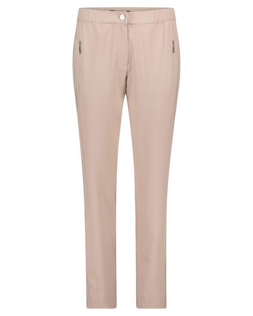 Betty Barclay Natural Stretch-Hose mit elastischem Bund Reißverschluss