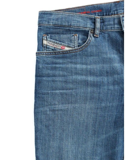 DIESEL Tapered-fit-Jeans Regular Stretch Hose in Blue für Herren