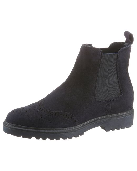 Tamaris Nu 20% Korting: Chelsea-boots Jenna in het Blauw - Lyst