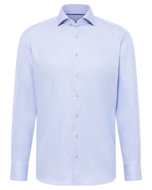 Eterna Langarmhemd MODERN FIT NON IRON (bügelfrei) in White für Herren
