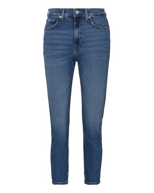 Boss Blue ORANGE Slim-fit-Jeans C_ELSA MR 3.0 Premium mode mit BOSS Logo aus Metall