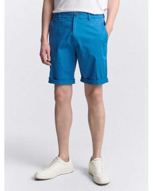 Tom Tailor Bermudas Lightweight Regular Chino Shorts in Blue für Herren
