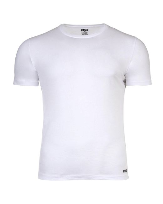 DIESEL T-Shirt Baumwolle (Packung, 6er Pack) in Blue für Herren