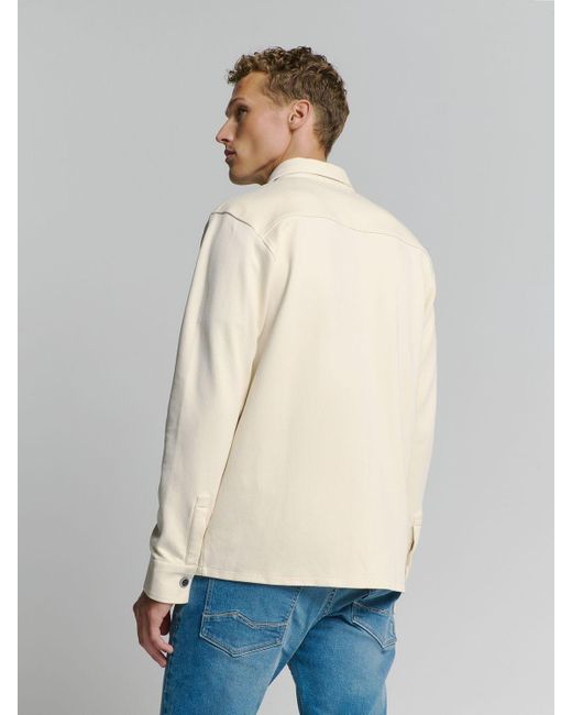 No Excess Hemdjacke in Natural für Herren