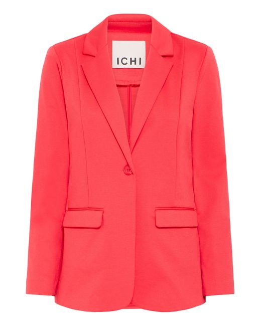 Ichi Red Kurzblazer IHKATE SUS LONG BL4 moderner Blazer