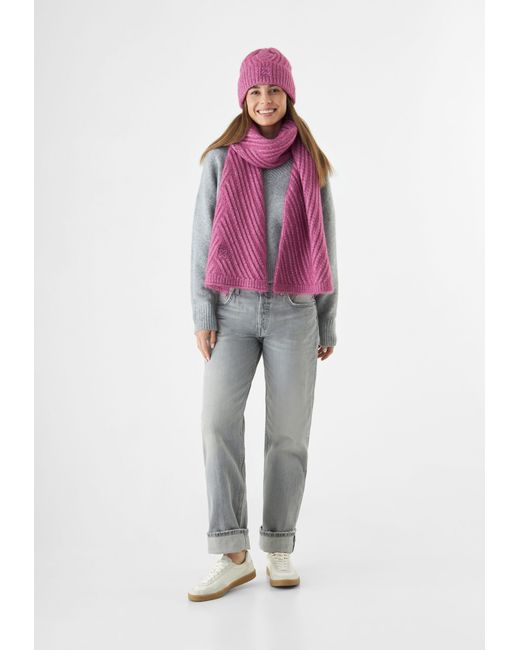 Codello Red Strickmütze (1-St) aus Grobstrick