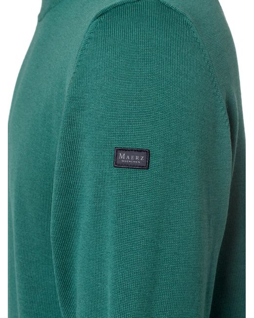Maerz Strickpullover in Green für Herren