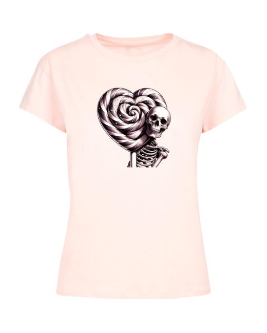 F4NT4STIC White Shirt üße Süßigkeiten Herzform Liebe Premium Qualität