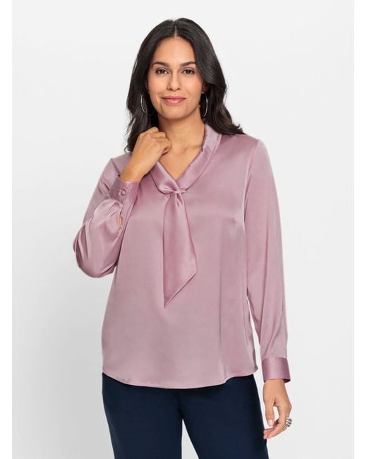 Witt Weiden Pink Klassische Bluse