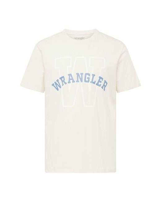 Wrangler T-Shirt (1-tlg) in White für Herren