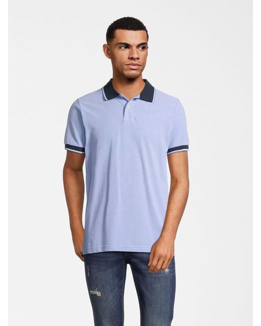 Aéropostale T-Shirt OXFORD (1-tlg) in Blue für Herren