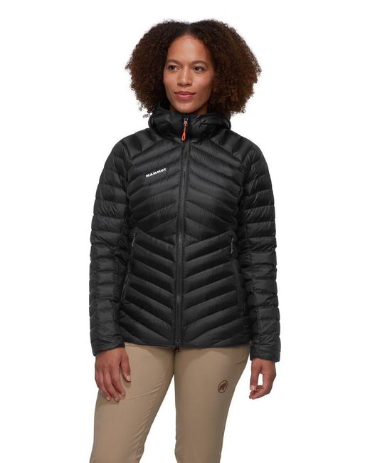 Mammut Black Funktionsjacke Broad Peak IN Hooded Jacket , Daunenjacke
