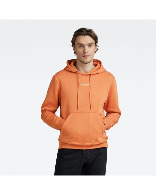 G-Star RAW Rundhalspullover Pullover in Orange für Herren | Lyst DE