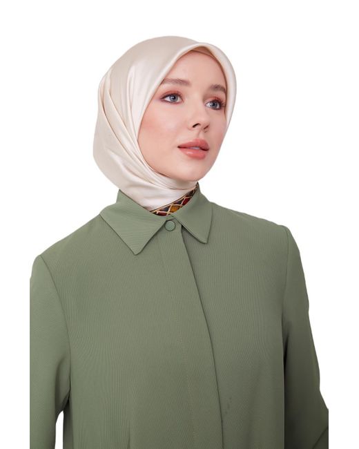 Armine Green Langmantel Armine Topcoat – Moderne und elegante Hijab-Mode