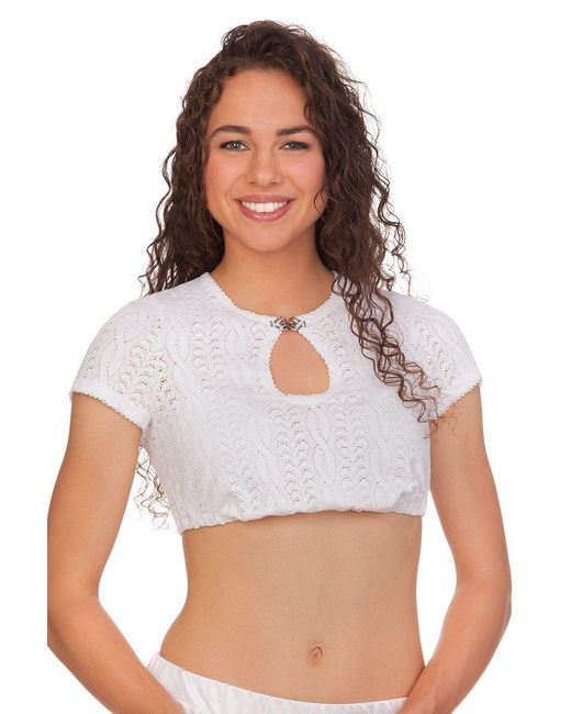 hammerschmid White Dirndlbluse