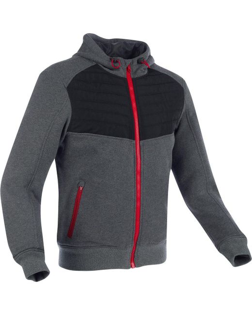 Segura Motorradjacke Pulsor Motorrad Textiljacke protektoren in Gray für Herren