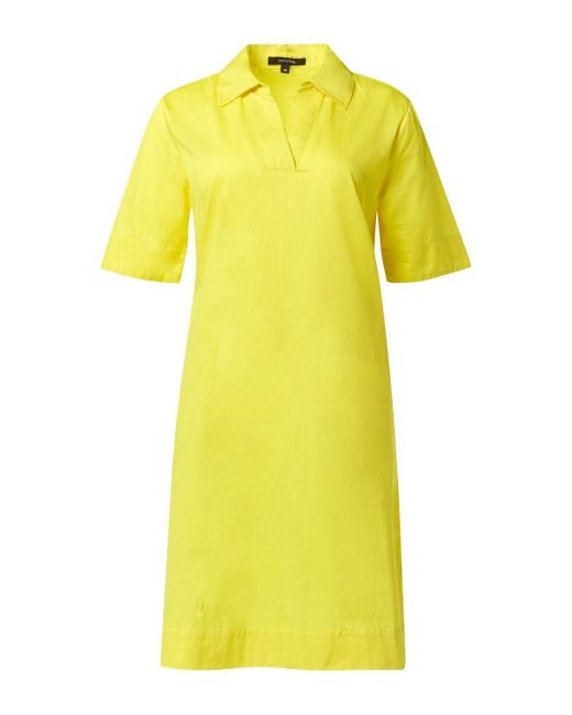 Comma, Yellow Sommerkleid Kleid