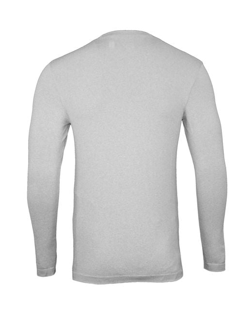 Polo Ralph Lauren Langarmshirt Basic (1-tlg) in Grau für Herren | Lyst DE
