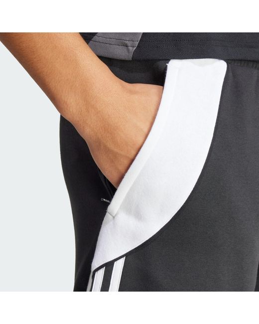 Adidas Originals Funktionsshorts TIRO 24 SWEAT SHORTS in Black für Herren
