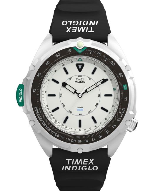 Timex Quarzuhr LAB REISSUE TW2Y05800AJ, Armbanduhr, uhr, analog, Kunststoffarmband in Black für Herren