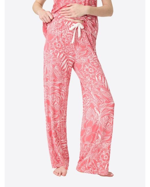 Pj Salvage Pink Pyjamahose Lazy Days schlaf-hose pyjama schlafmode