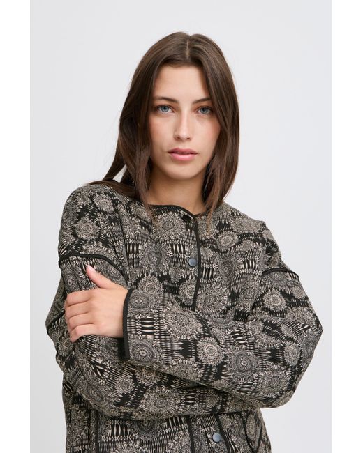B.Young Gray Steppjacke BYDELIGHT JACKET