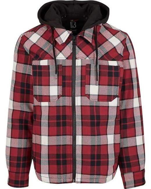 BRANDIT Kurzjacke Top Heavy Twill Jacket in Red für Herren