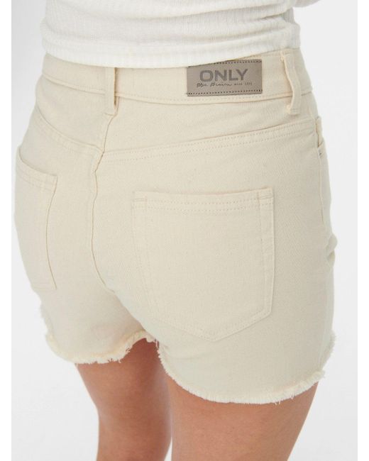ONLY Natural ONLBLUSH MID SK DNM SHORTS NOOS