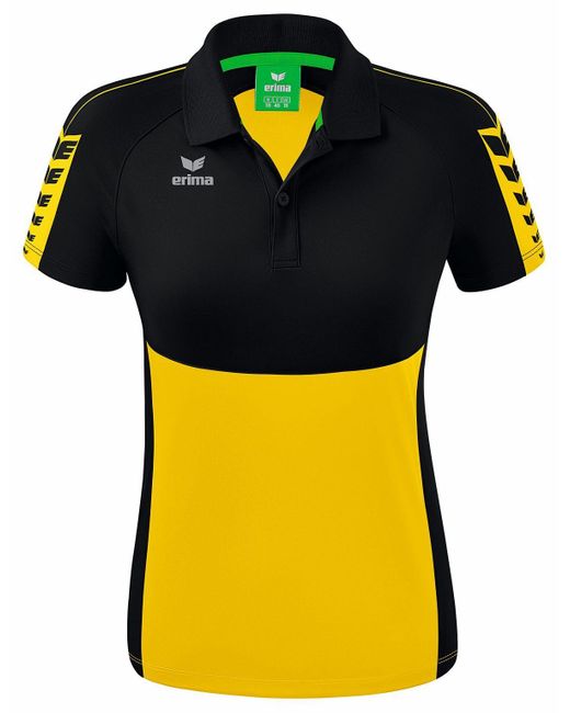 Erima Yellow Six Wings Poloshirt