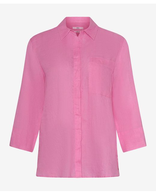 Brax Pink Klassische Bluse STYLE.VICKI