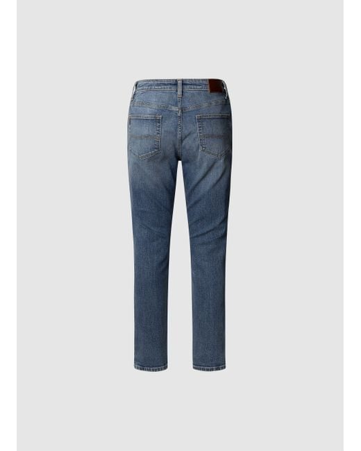 Pepe Jeans Blue Pepe High-waist- TAPERED JEANS HW
