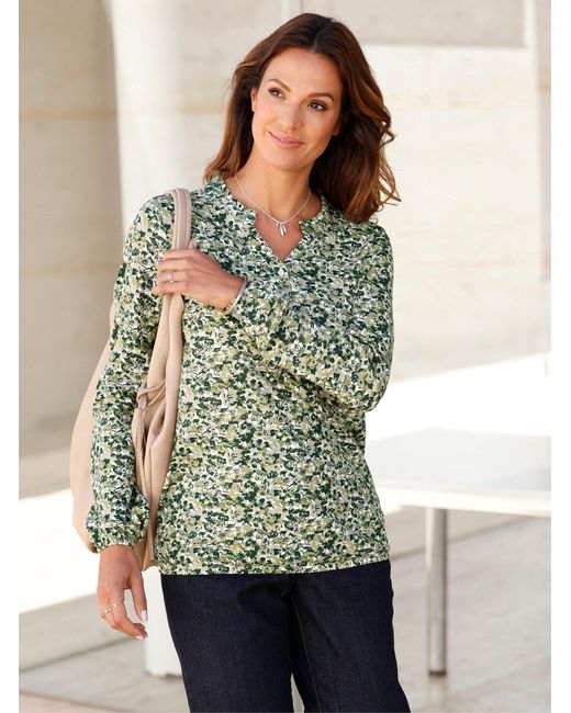 WITT Green T-Shirt Langarmshirt
