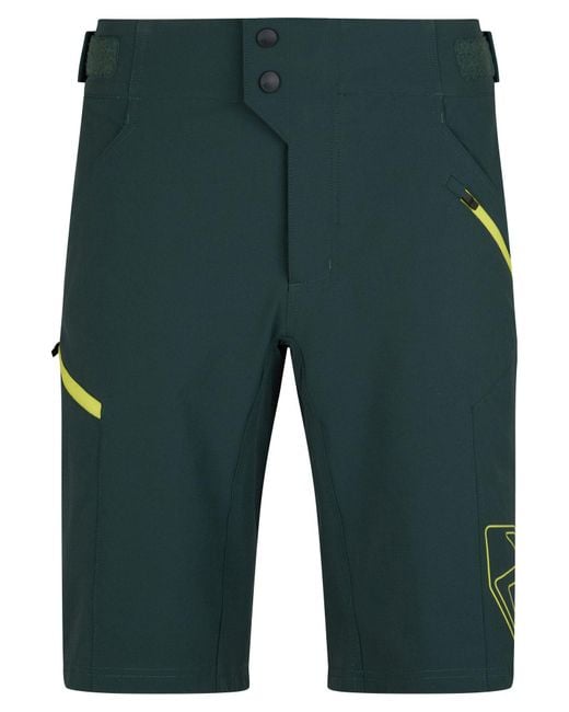 Ziener Fahrradhose NONUS X-Function shorts men DARK JUNGLE in Green für Herren