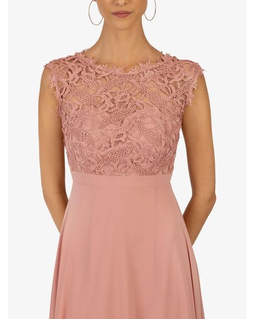 Kraimod White Abendkleid Kleider mit Kappenarme