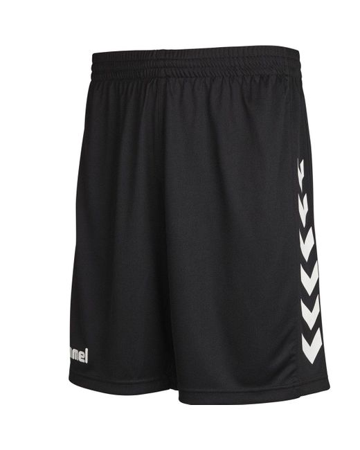 Hummel Sweatbermudas Core Poly Shorts in Black für Herren