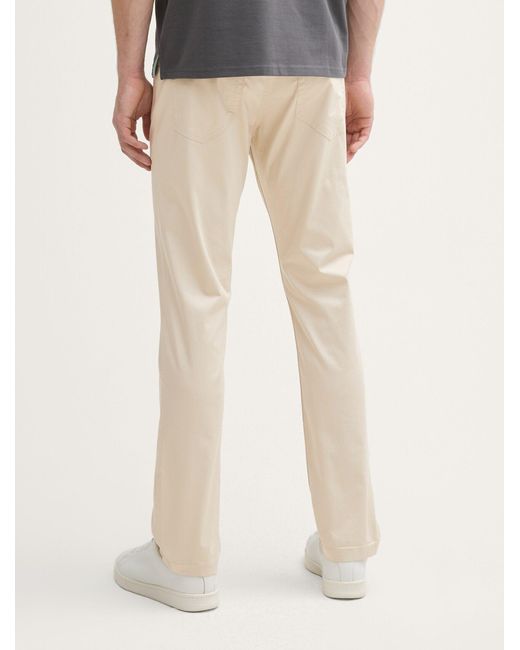 Tom Tailor Chinohose TTJOSH Regular Slim Ultralight Hose in Natural für Herren