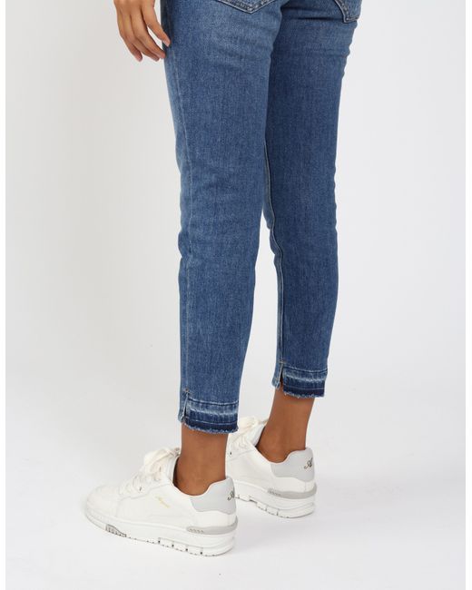 Gang Blue Relax-fit-Jeans 94AMELIE CROPPED in 5-Pocket-Style