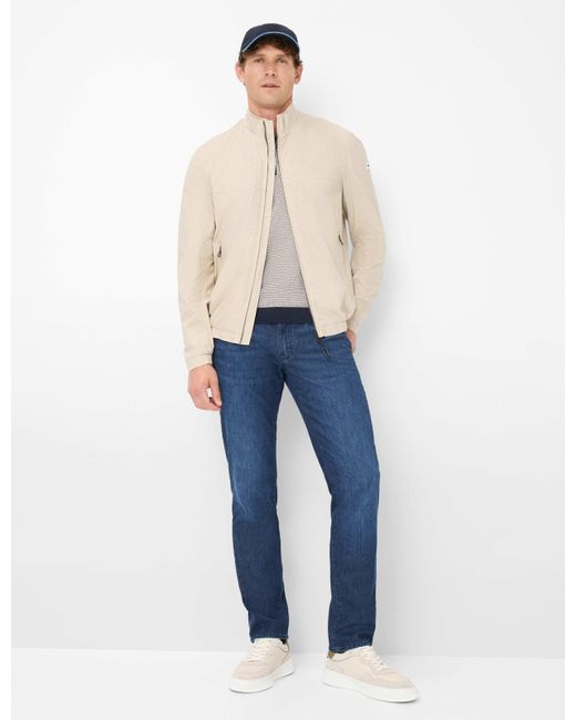 Brax Cabanjacke Style CALVIN in Natural für Herren