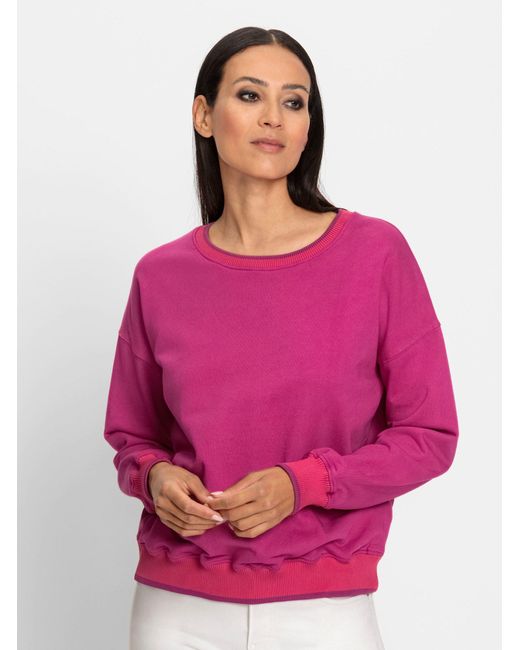heine Pink Sweater Sweatshirt