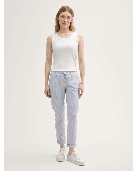 Tom Tailor Multicolor 7/8- Tapered Relaxed Hose