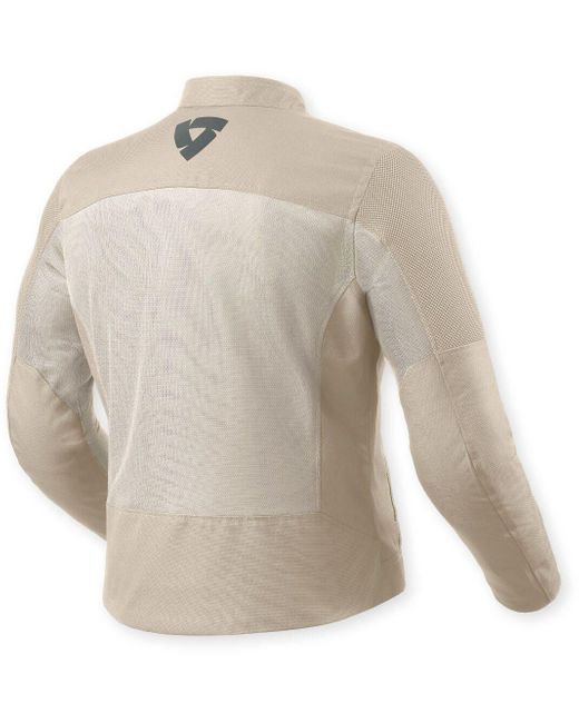 Revit Motorradjacke Vigor 2 Motorrad Textiljacke protektoren reflektierende reißverschluss in Natural für Herren