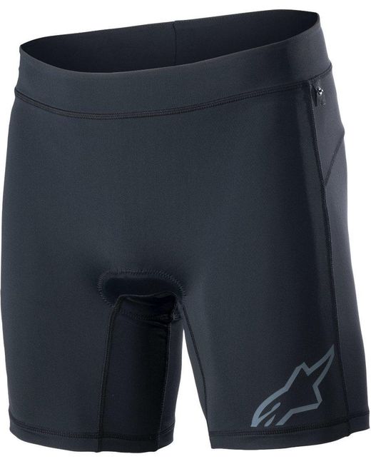 Alpinestars Radhose Drop Fahrrad Innenhose Atmungsaktiv Kompression schnelltrocknend in Blue für Herren