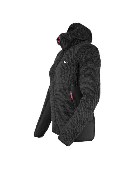 Salewa Black Funktionsjacke Kapuzenfleece Tognazza Polarlite () –