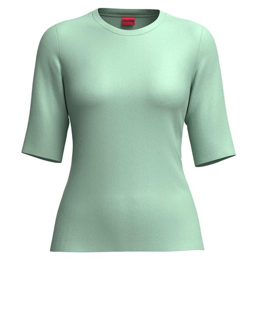 HUGO Green T-Shirt Darnelia (1-tlg)