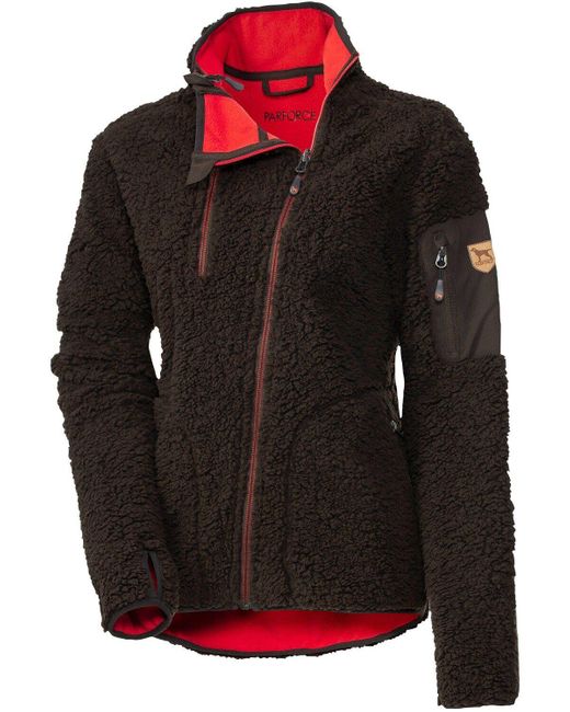 Parforce Ultimate Black Parforce Fleecejacke Windblock Faserpelz-Wendejacke Ultimate®