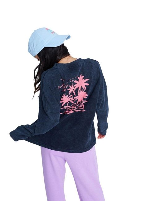 Roxy Blue Longpullover Eastside Midweight